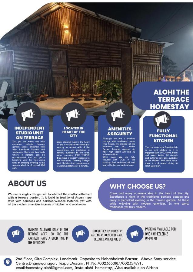 Alohi The Terrace Homestay Tezpur 외부 사진